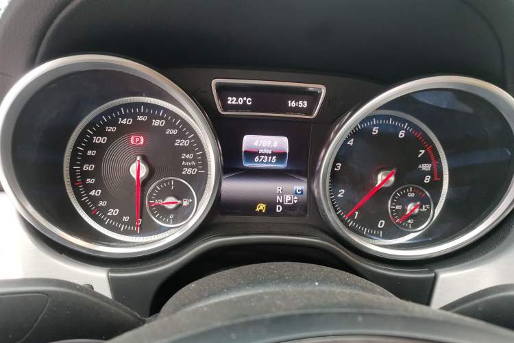 Used Mercedes-Benz GLE Coupe 2018 GLE 400 4MATIC Coupe SUV Instrument Cluster