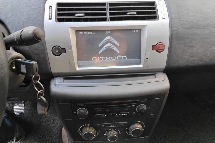 Used Citroen C-Quatre 2010 Sedan 1.6L Manual Shangle Version Audio And AC Panel