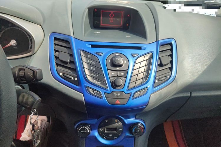 Used Ford Fiesta 2011 Hatchback 1.5L Automatic Sport Model Audio And AC Panel