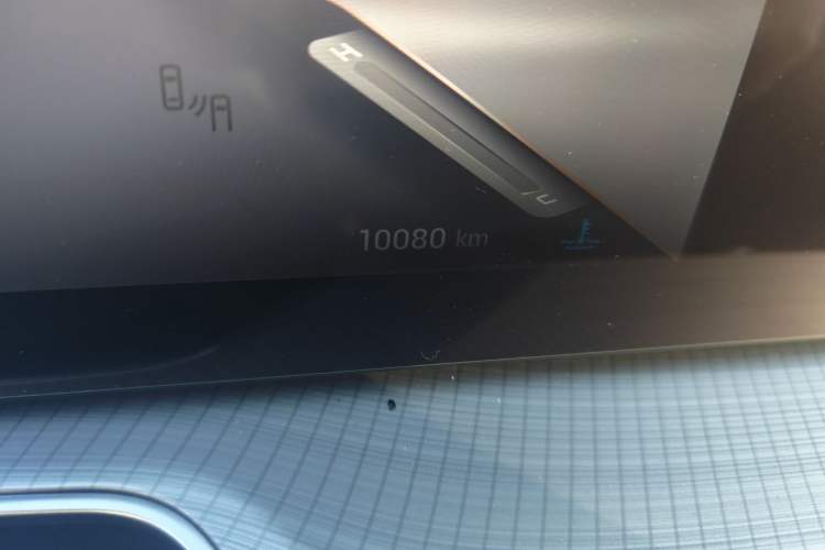 Used EXEED Lingyun 2024 300T Two-Wheel Drive Starlight Edition Odometer Close Up