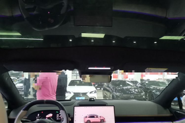 Used Zeekr 007GT 2025 Long-Range Rear-Wheel Drive Intelligent Driving Version 100 kWh Headliner