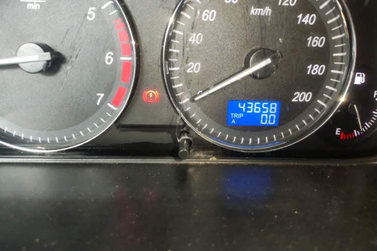 Used BAIC Weiwang M20 2014 1.5L practical type BJ415A Odometer Close Up