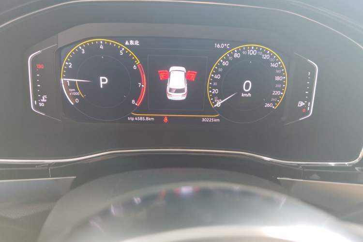 Used Volkswagen Teramont X 2020 330TSI Two-Wheel-Drive Luxury Edition Odometer Close Up