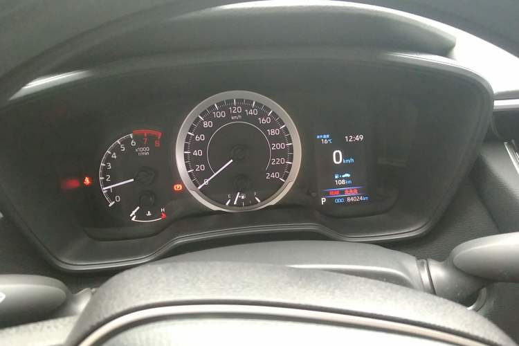 Used Toyota Levin 2019 185T CVT Luxury Edition China VI Standard Instrument Cluster