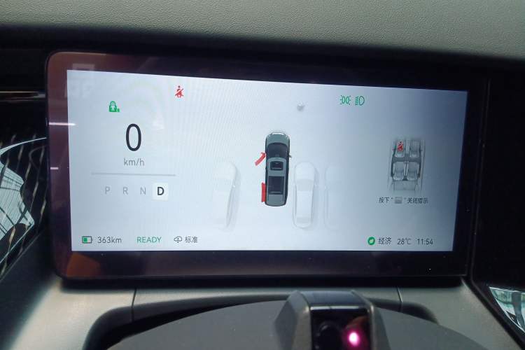 Used Zeekr 009 2024 Six-Seat Executive Version 4WD 108 kWh Instrument Cluster