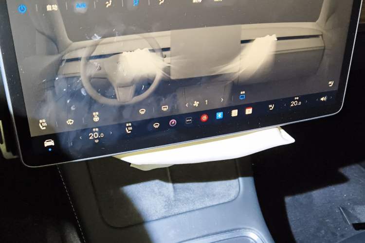 Used Tesla Model 3 2022 Rear-Wheel-Drive Version Audio And AC Panel