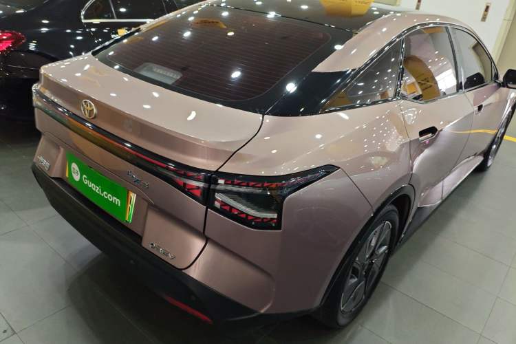 Used Toyota bZ3 2023 616 km Long-Range Premium Rear Right 45 Deg