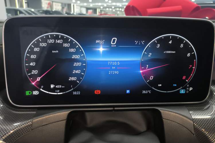 Used Mercedes-Benz C-Class 2024 C 260 L Brilliant Night Sports Edition Instrument Cluster