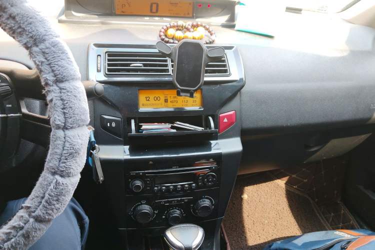 Used Citroen C-Quatre 2013 Sedan 2.0L Automatic Joyful Model Audio And AC Panel