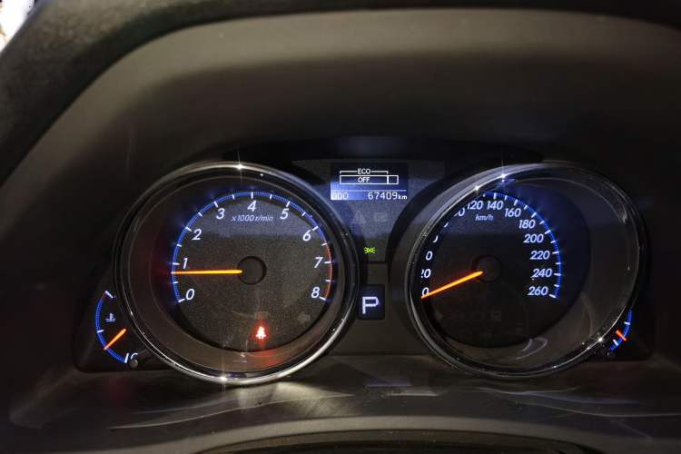 Used Toyota Reiz 2013 2.5V Shangrui Navigation Edition Odometer Close Up