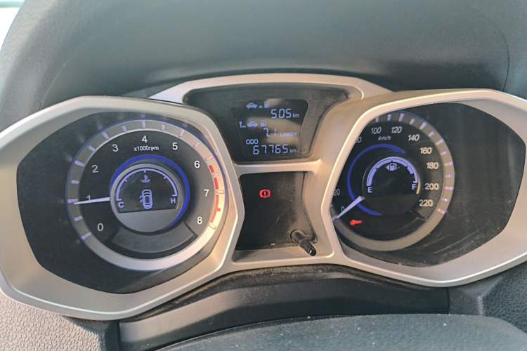 Used JAC Group Refine S3 2016 1.5L Manual Luxury Smart Version Odometer Close Up