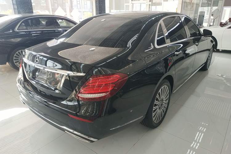 Used Mercedes-Benz E-Class 2020 E 300 L Stylish Model Rear Right 45 Deg