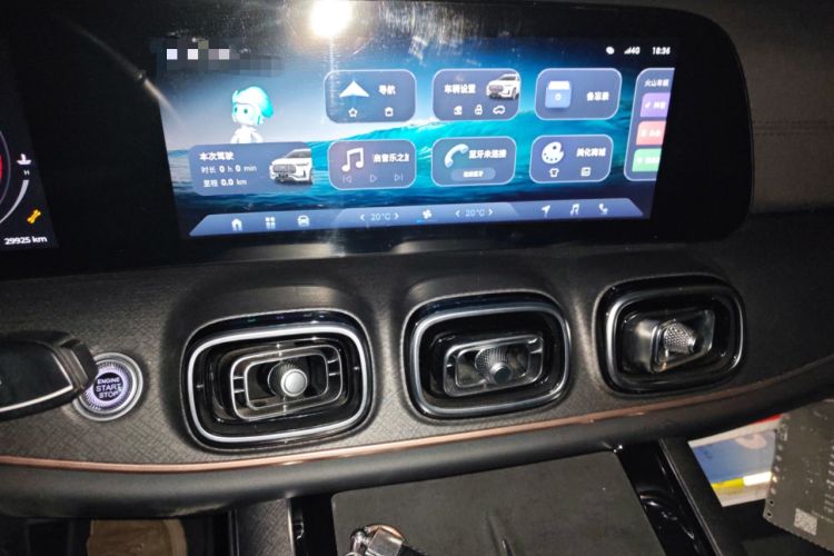 Used Chery Tiggo 9 2023 2.0T Dual-Clutch Two-Wheel Drive Luxury Edition 7 Seats
