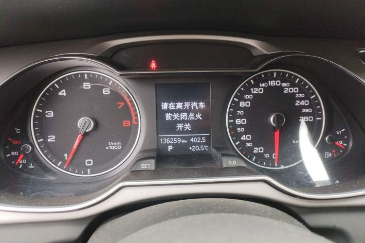 Used Audi A4L 2016 35 TFSI Automatic Comfort Model Instrument Cluster