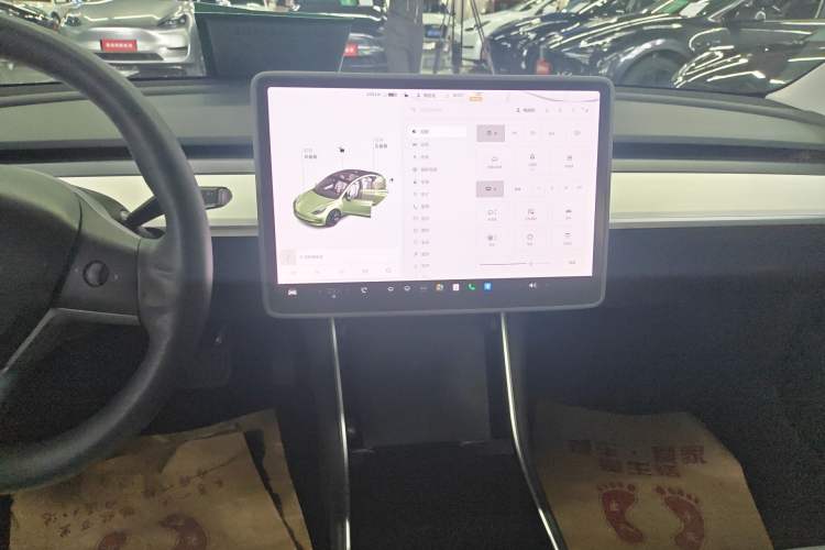 Used Tesla Model 3 2019 Standard Range Rear-Drive Upgraded Version Audio And AC Panel