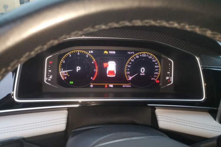 Used Volkswagen Tiguan L 2023 330TSI Automatic Two-Wheel Drive R-Line Flagship Edition Instrument Cluster