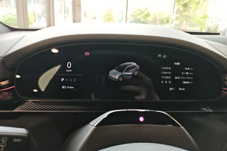 Used Zeekr 7X 2025 100 kWh Long-Range Rear-Wheel Drive with Intelligent Driving Features Instrument Cluster