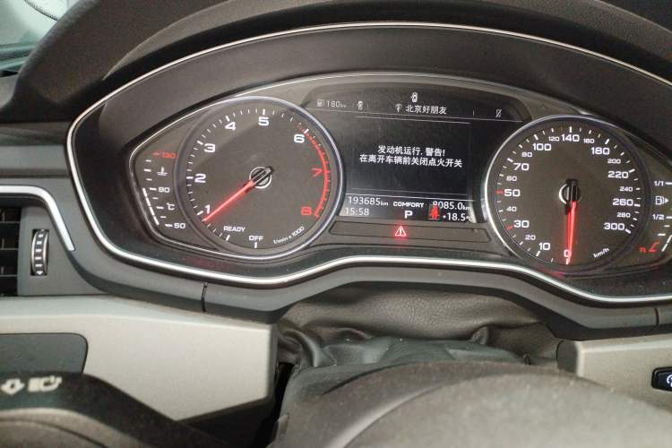 Used Audi A4L 2018 30th Anniversary Edition 40 TFSI Trendy Model Instrument Cluster