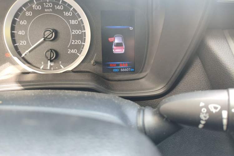 Used Toyota Corolla 2021 TNGA 1.5L Manual Pioneer Edition Odometer Close Up