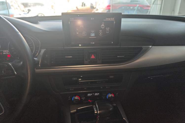 Used Audi A6L 2014 30 FSI Comfort Model Audio And AC Panel