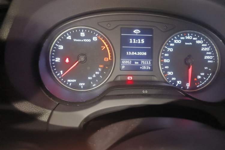 Used Audi A3 2016 Limousine 35 TFSI Prestige Edition Odometer Close Up