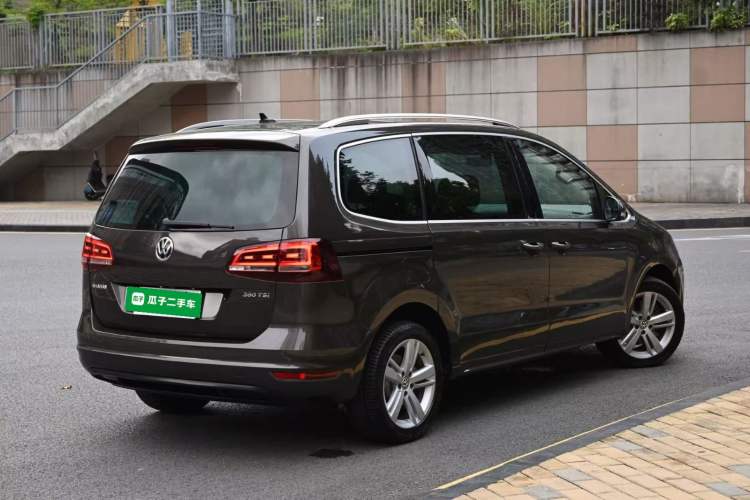 Used Volkswagen Sharan 2018 380TSI Comfort Edition 7-Seater Rear Right 45 Deg