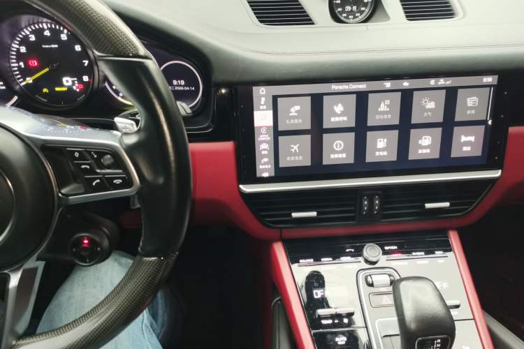 Used Porsche Cayenne E-Hybrid 2021 Cayenne E-Hybrid 2.0T Audio And AC Panel