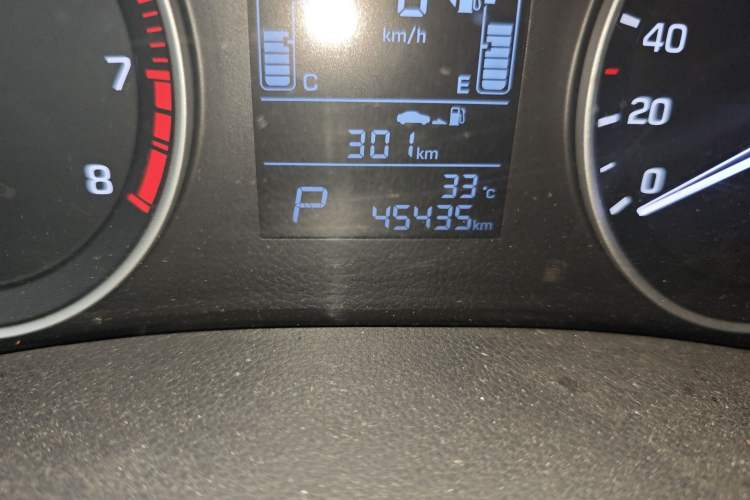 Used Hyundai ix25 2015 1.6L Automatic Two-Wheel Drive Smart GLS Trim Odometer Close Up