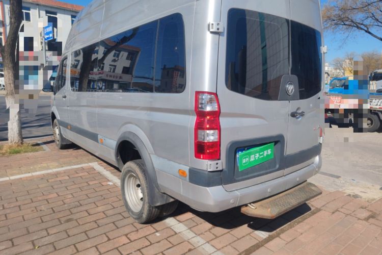 Used Foton Toano 2021 2.8T Manual Tongtu Extended-Wheelbase Ultra-High Roof 5/6/7-Seater with Rear Dual Tires F2.8 NS6B177L Rear Left 45 Deg