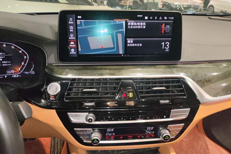 Used BMW 6 Series GT 2021 Restyled 630i M Sport Package Audio And AC Panel