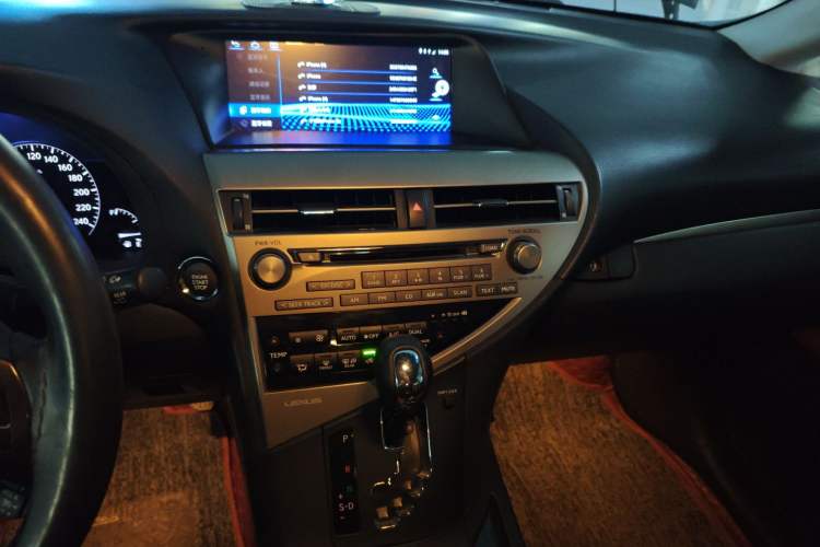 Used Lexus RX Classic 2013 270 Elite Edition Audio And AC Panel