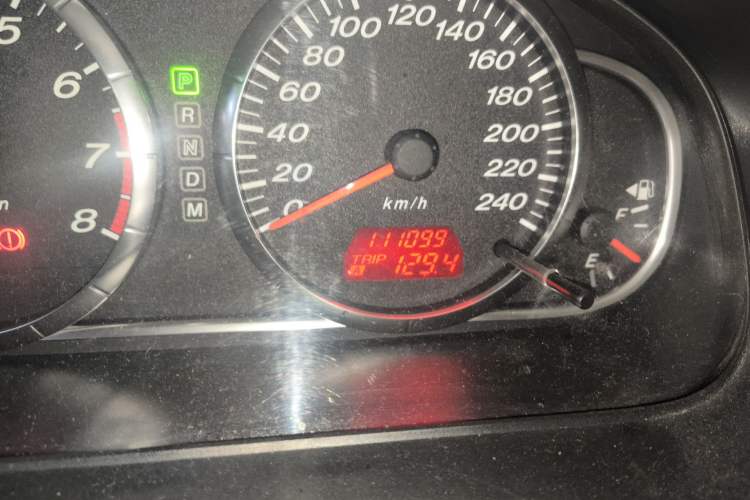 Used Mazda 6 2011 2.0L Automatic Fashion Edition Odometer Close Up