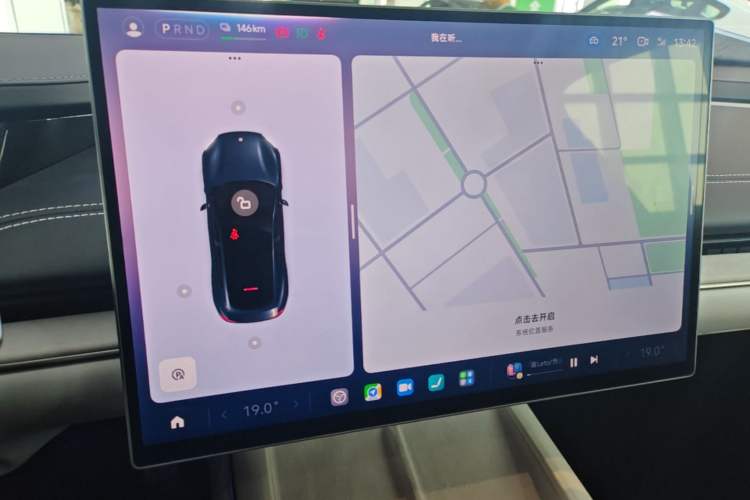 Used Xiaomi Auto SU7 2024 Four-Wheel Drive Ultra-Long Range Advanced Intelligent Driving Max Edition Audio And AC Panel