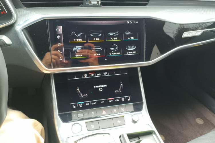 Used Audi A6L 2020 40 TFSI Luxury Dynamic Edition Audio And AC Panel