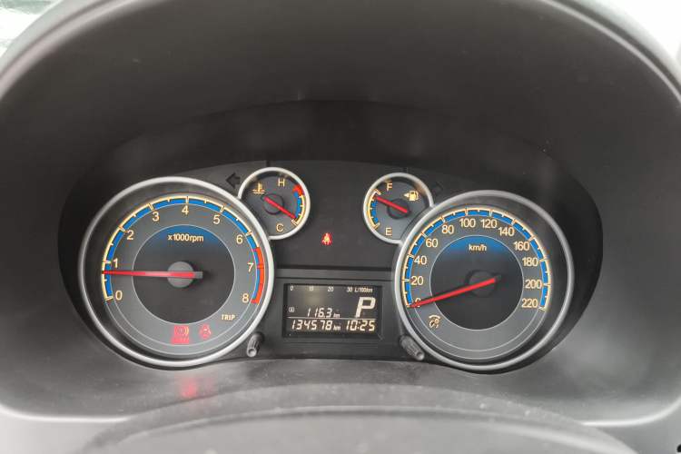 Used Suzuki SX4 2012 1.6L Automatic Ruiqi Model Instrument Cluster