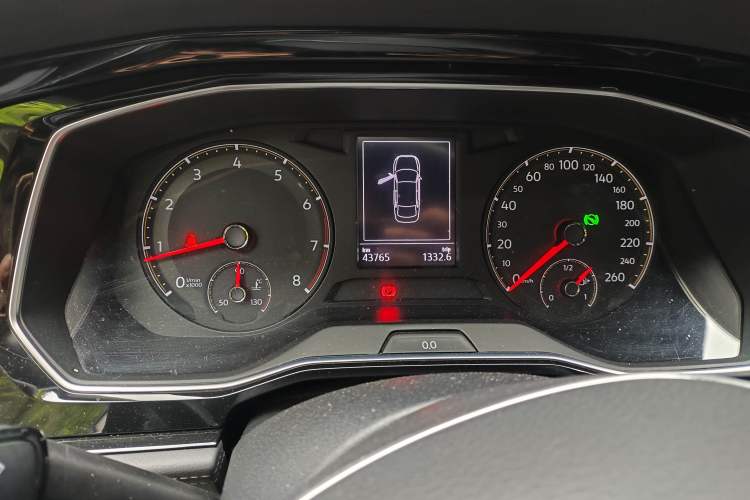 Used Volkswagen Sagitar 2019 280TSI DSG Comfort Version China V Standard Odometer Close Up