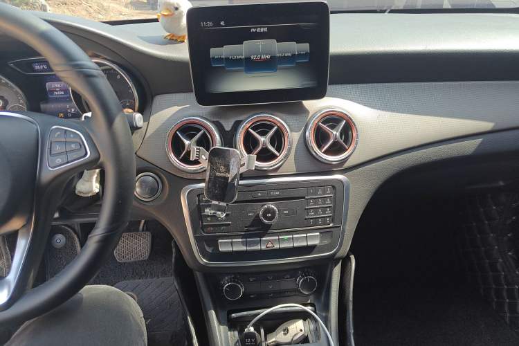 Used Mercedes-Benz CLA 2017 Facelifted CLA 200 Stylish Edition Audio And AC Panel