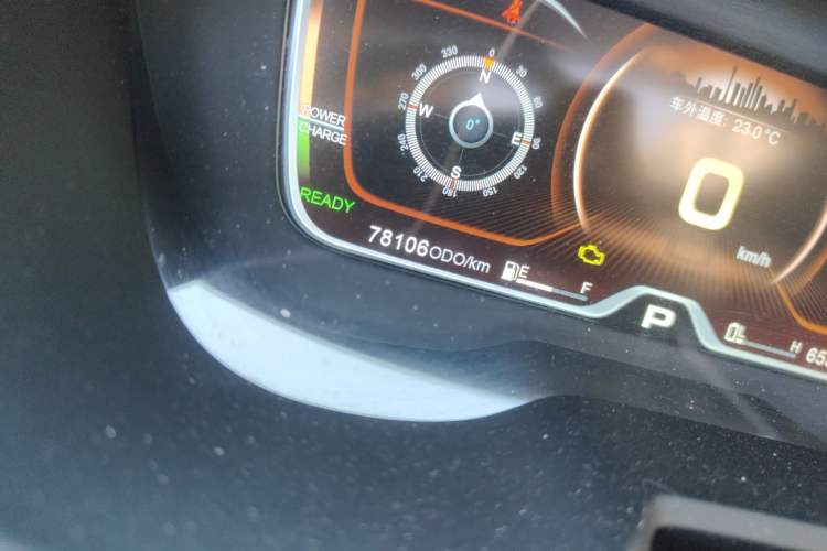 Used GAC Trumpchi GS4 New Energy 2017 1.5L PHEV Deluxe Edition Odometer Close Up