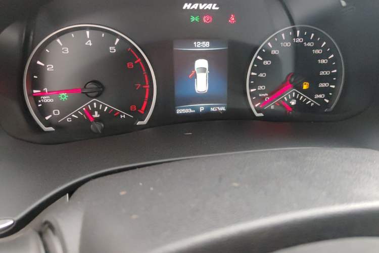 Used Haval H6 2023 National Trend Edition 1.5T Automatic Urban Version Odometer Close Up