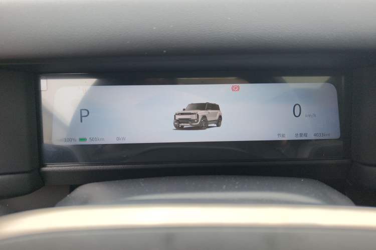 Used iCAR 03T 2024 501km Four-wheel Drive Long-Range Version Instrument Cluster