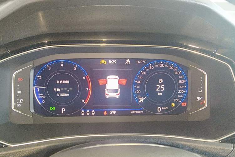 Used Volkswagen T-ROC 2022 280TSI DSG Two-Wheel Drive Comfort PLUS Instrument Cluster