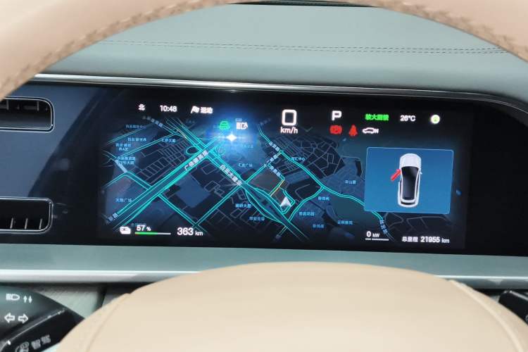 Used Denza N7 2024 630 All-Wheel Drive Intelligent Driving Max Edition Instrument Cluster