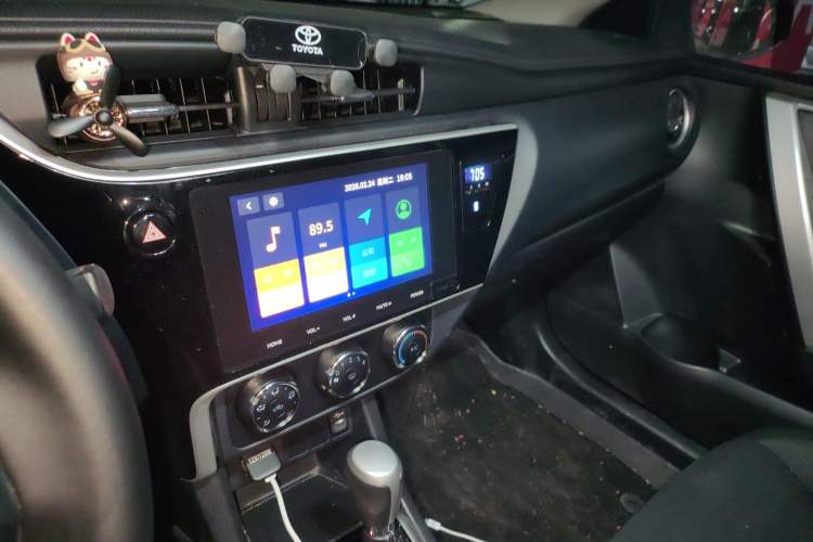 Used Toyota Levin 2017 Revised 185T CVT Elite Edition China V Standard Audio And AC Panel