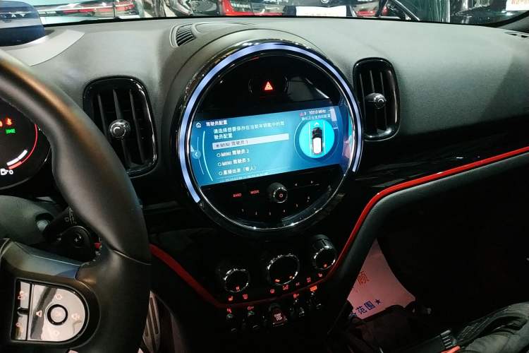 Used MINI JCM COUNTRYMAN 2022 2.0T JOHN COOPER WORKS ALL-IN Audio And AC Panel