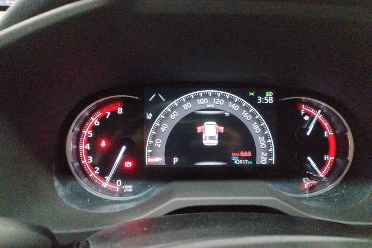 Used Toyota RAV4 2022 2.0L CVT Two-Wheel Drive Fashion Plus Edition Instrument Cluster