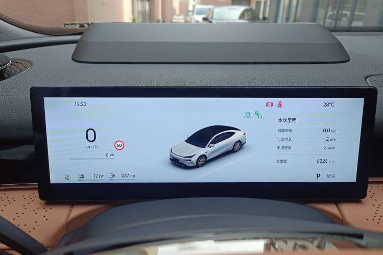 Used Geely Galaxy 8 2025 130km EM-P Starship Edition Instrument Cluster