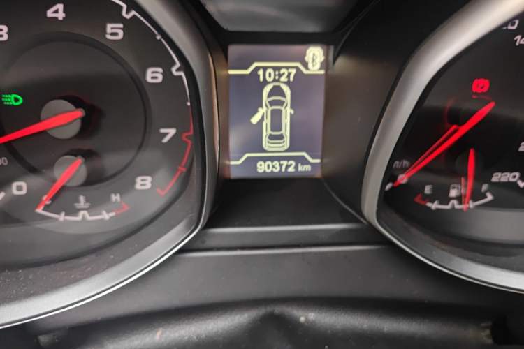 Used Chery Tiggo 5 2016 2.0L Manual Jia Yue Edition Odometer Close Up