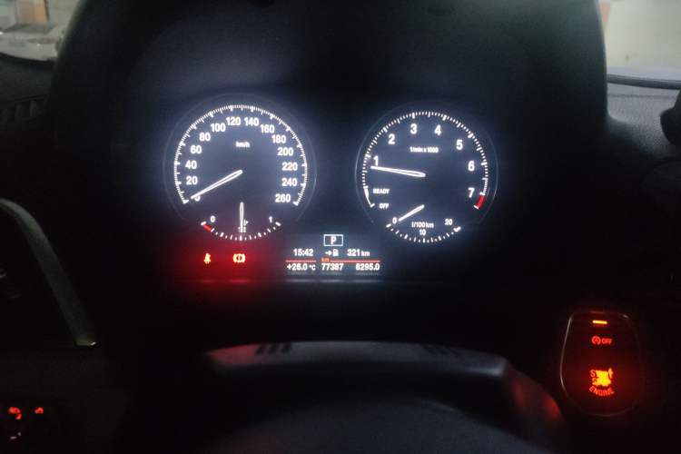 Used BMW 2 Series 2019 225i Convertible Coupe Sports Design Package Instrument Cluster