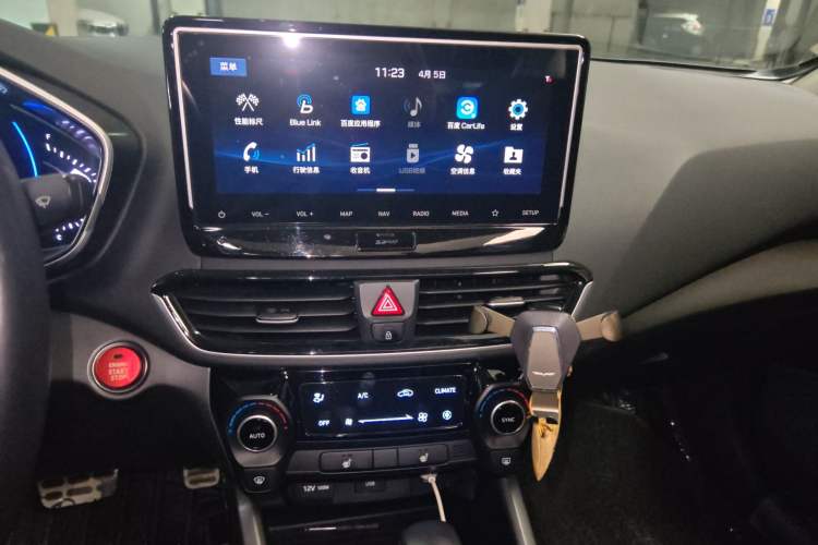 Used Hyundai Lafesta 2019 280TGDi Smart Speed Version China V Standard Audio And AC Panel