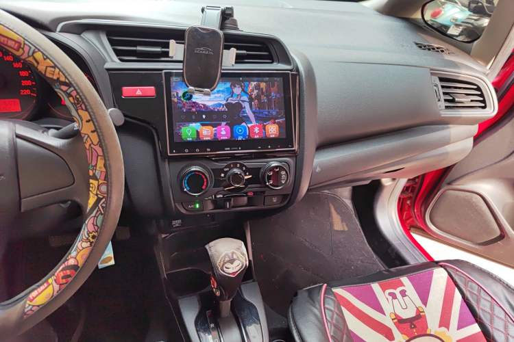 Used Honda Fit 2014 1.5L LX CVT Comfort Model Audio And AC Panel